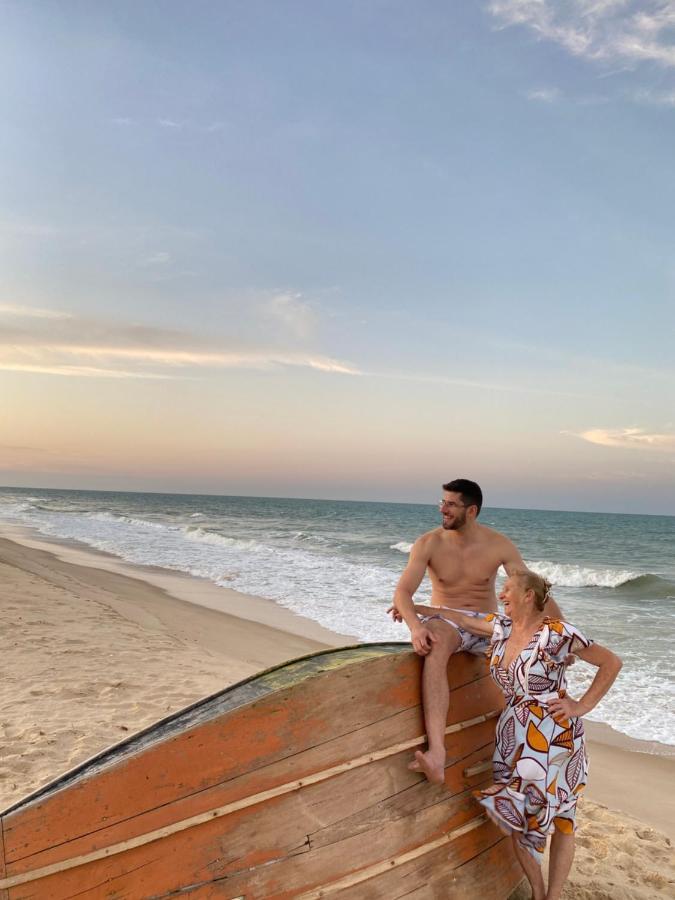 Apartamento na Praia da Taíba Frente Mar Exterior foto