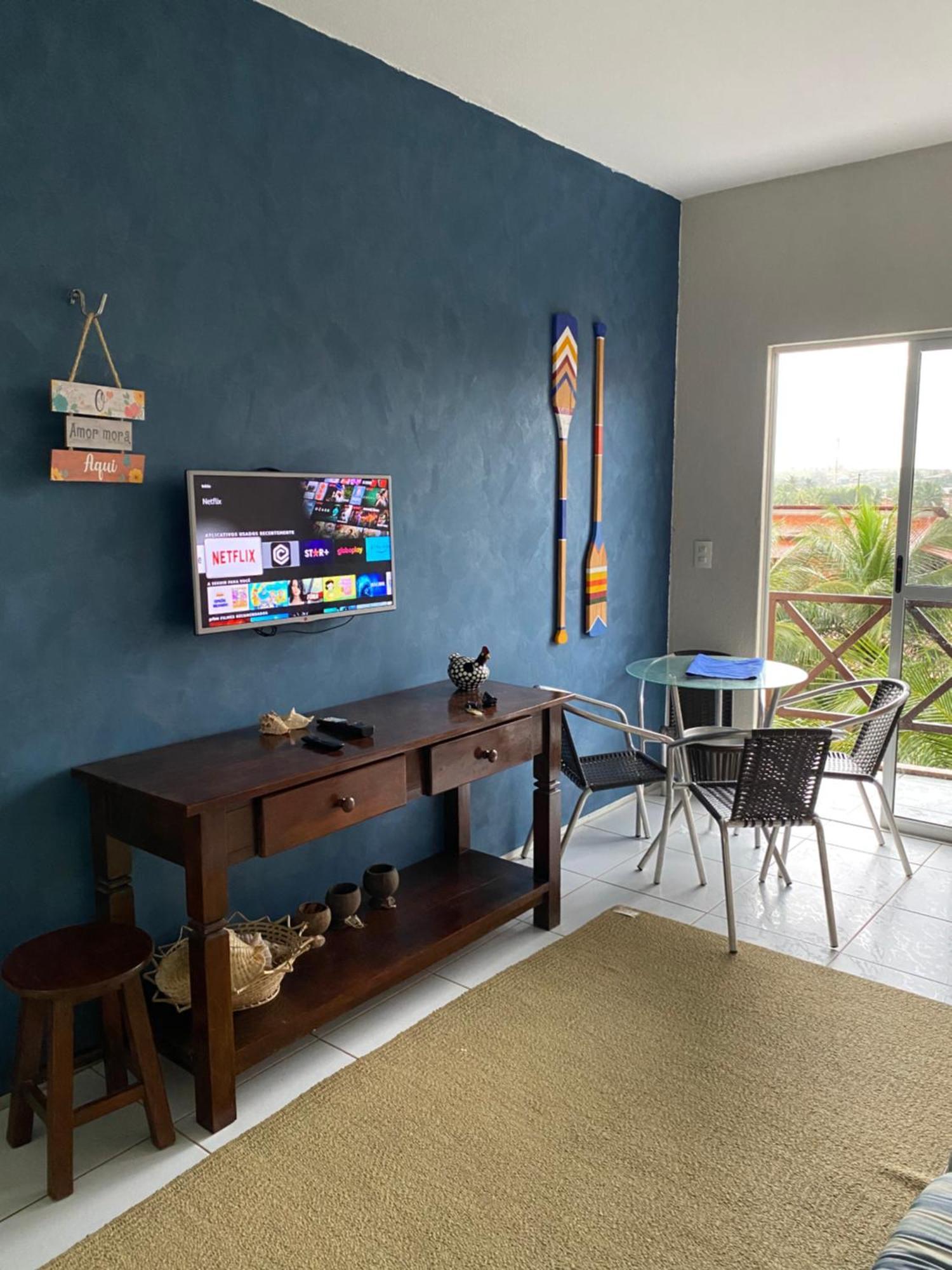 Apartamento na Praia da Taíba Frente Mar Exterior foto